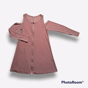 PINC Premium Cold Shoulder Mini Dress Pink Medium